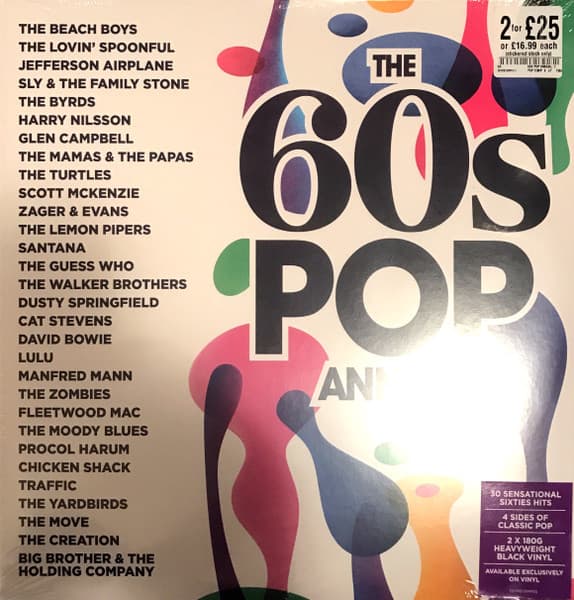 Album Cover Art for The 60s' Pop Annual