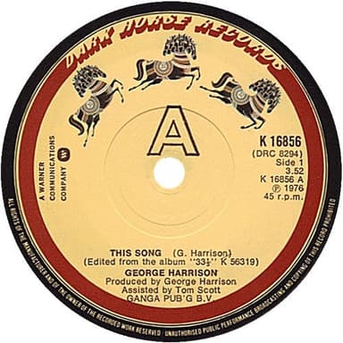 Album Cover Art for This Song