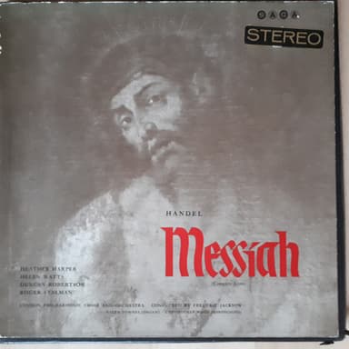 Album Cover Art for Messiah (Complete Score)