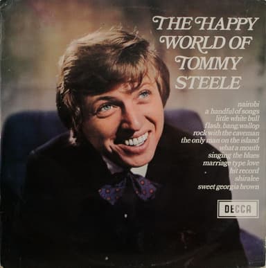 Album Cover Art for The Happy World Of Tommy Steele