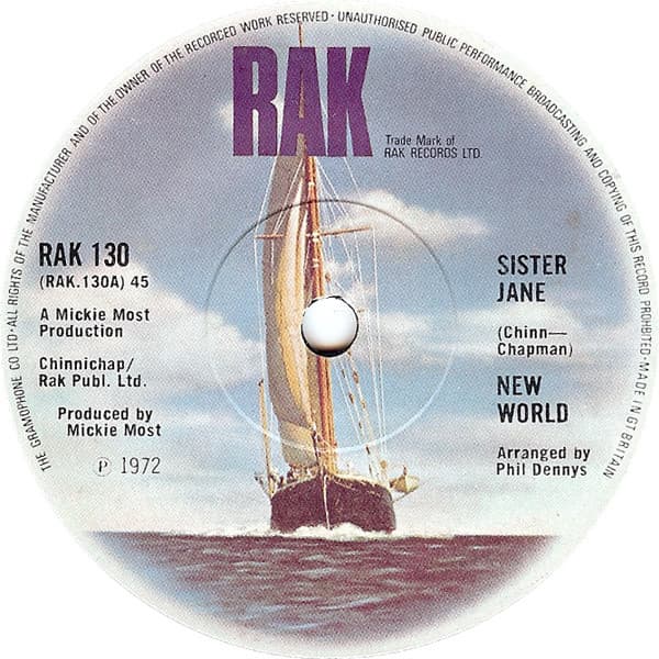 Album Cover Art for Sister Jane