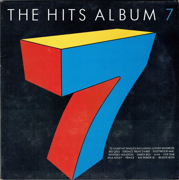 Album Cover Art for The Hits Album 7