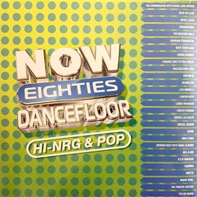Album Cover Art for Now Eighties Dancefloor Hi-NRG & Pop