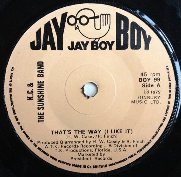 Album Cover Art for That's The Way (I Like It)