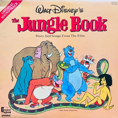 Album Cover Art for The Jungle Book