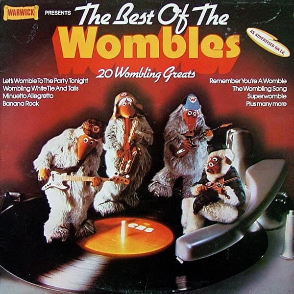 Album Cover Art for The Best Of The Wombles - 20 Wombling Greats