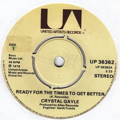 Album Cover Art for Ready For The Times To Get Better