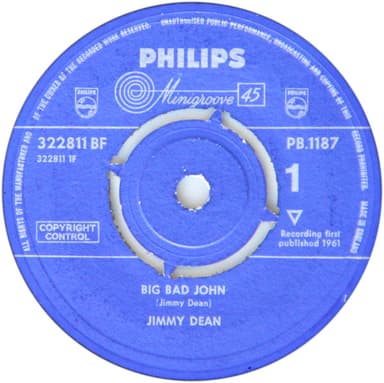 Album Cover Art for Big Bad John