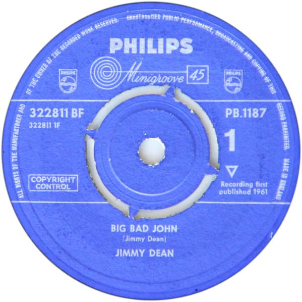 Album Cover Art for Big Bad John