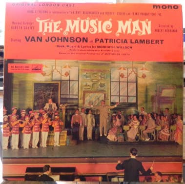 Album Cover Art for The Music Man