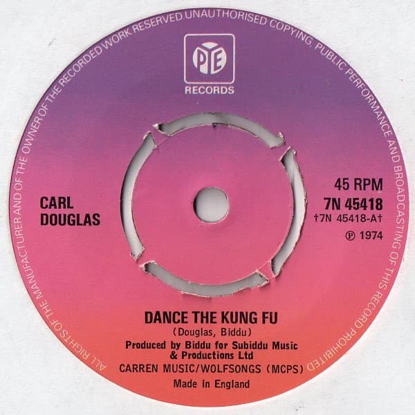 Album Cover Art for Dance The Kung Fu