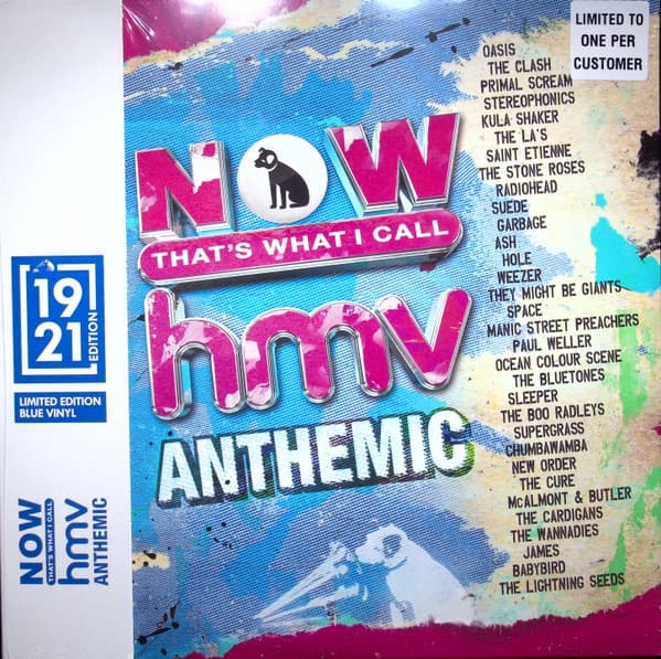 Album Cover Art for Now That's What I Call HMV Anthemic