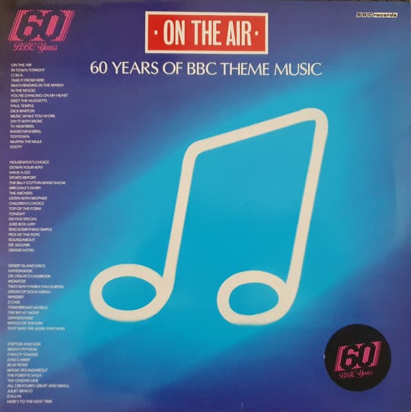 Album Cover Art for On The Air, 60 Years Of BBC Theme Music