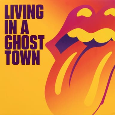 Album Cover Art for Living In A Ghost Town