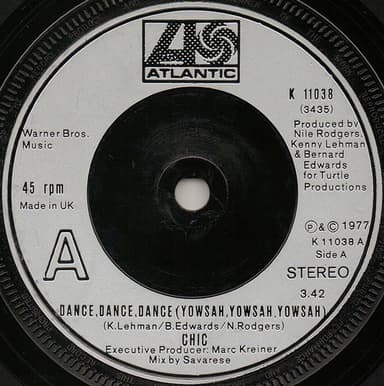 Album Cover Art for Dance, Dance, Dance (Yowsah, Yowsah, Yowsah)