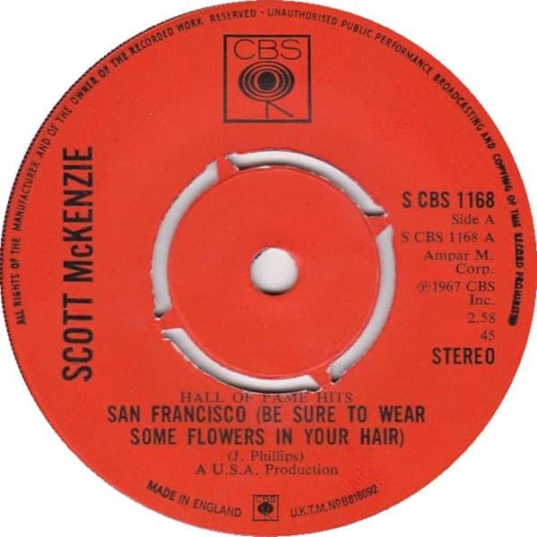 Album Cover Art for San Francisco (Be Sure To Wear Some Flowers In Your Hair)