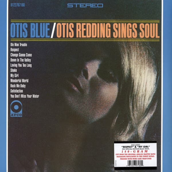 Album Cover Art for Otis Blue / Otis Redding Sings Soul