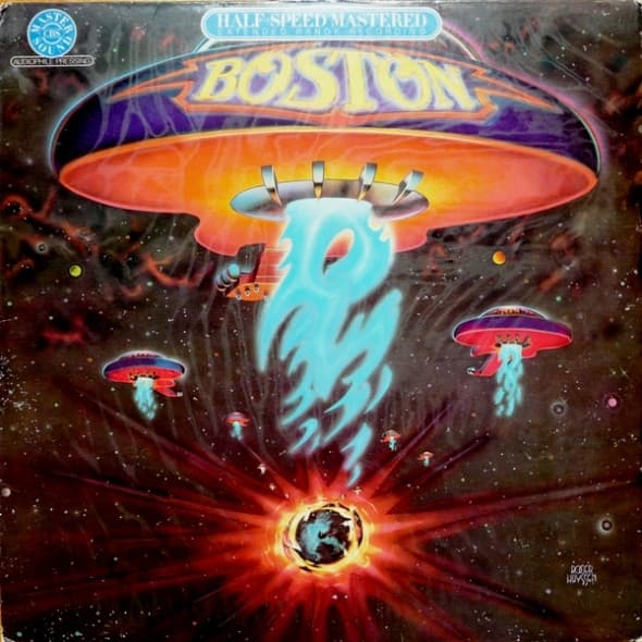 Album Cover Art for Boston