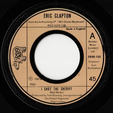 Album Cover Art for I Shot The Sheriff