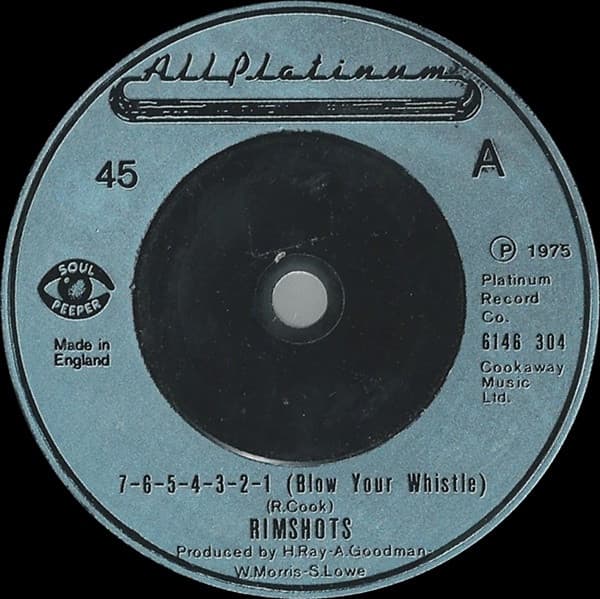 Album Cover Art for 7-6-5-4-3-2-1 (Blow Your Whistle)