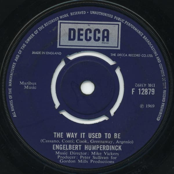 Album Cover Art for The Way It Used To Be / A Good Thing Going