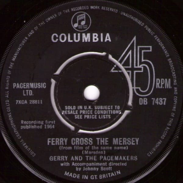 Album Cover Art for Ferry Cross The Mersey