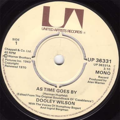 Album Cover Art for As Time Goes By / I'll String Along With You