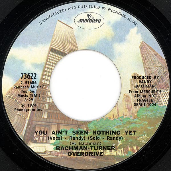 Album Cover Art for You Ain't Seen Nothing Yet