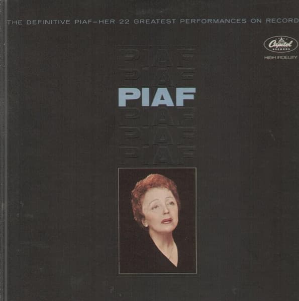 Album Cover Art for The Definitive Piaf