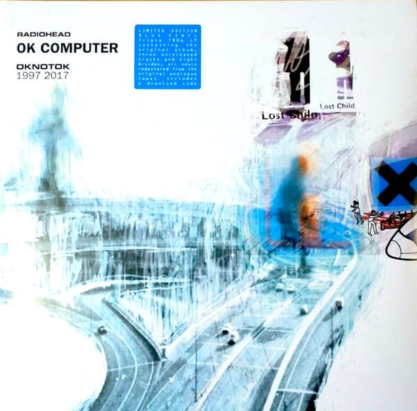 Album Cover Art for OK Computer OKNOTOK 1997 2017
