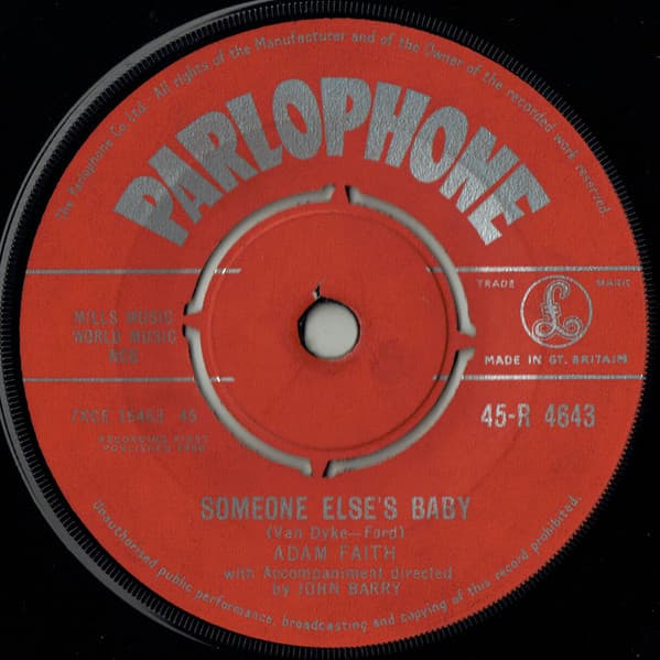 Album Cover Art for Someone Else's Baby