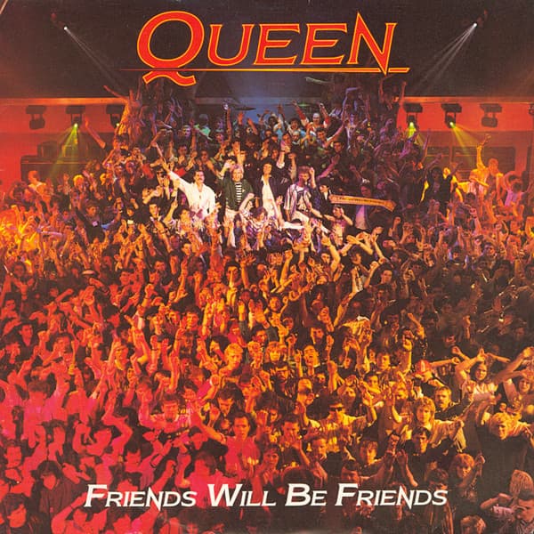 Album Cover Art for Friends Will Be Friends