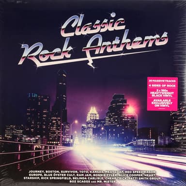 Album Cover Art for Classic Rock Anthems