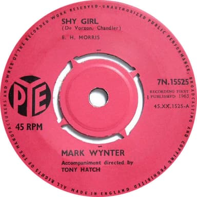 Album Cover Art for Shy Girl