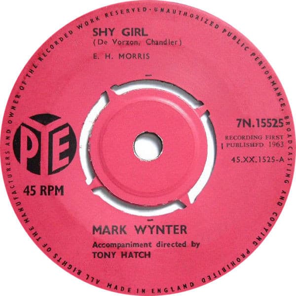 Album Cover Art for Shy Girl