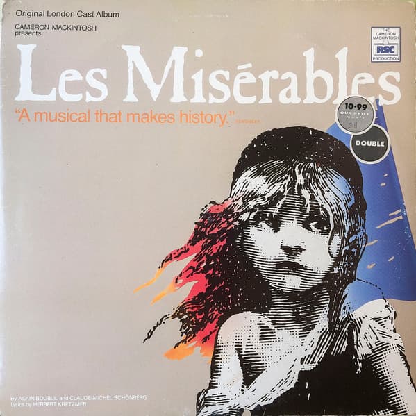 Album Cover Art for Les Misérables