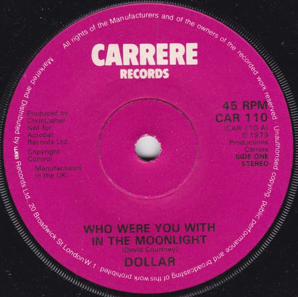 Album Cover Art for Who Were You With In The Moonlight