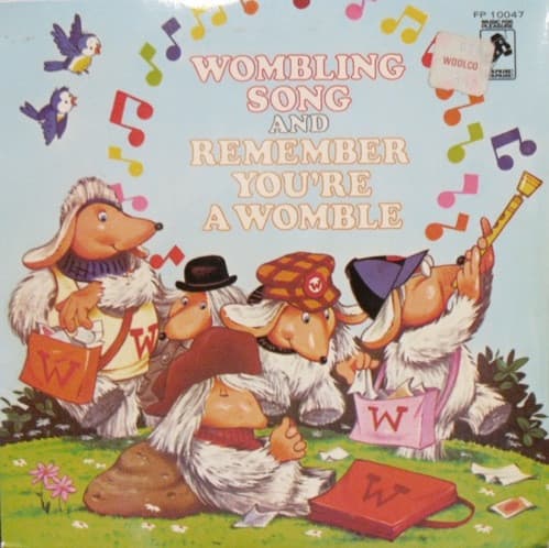 Album Cover Art for The Wombling Song