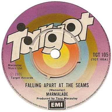 Album Cover Art for Falling Apart At The Seams 
