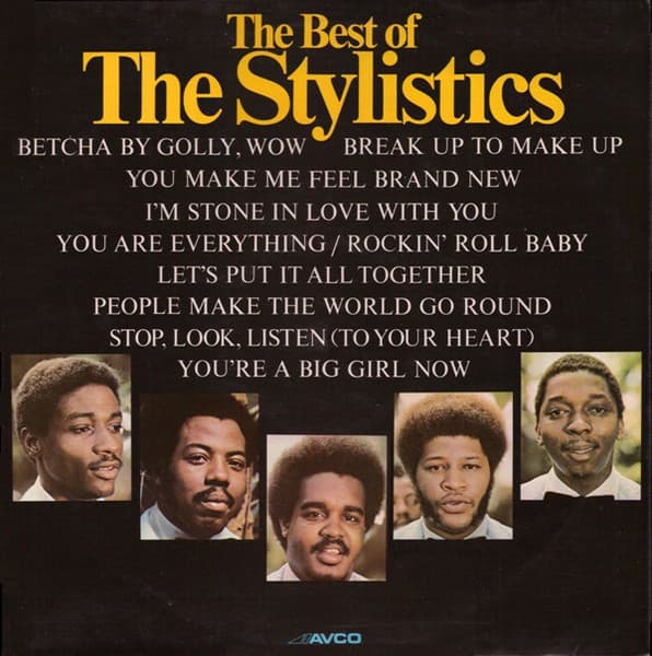 Album Cover Art for The Best Of The Stylistics