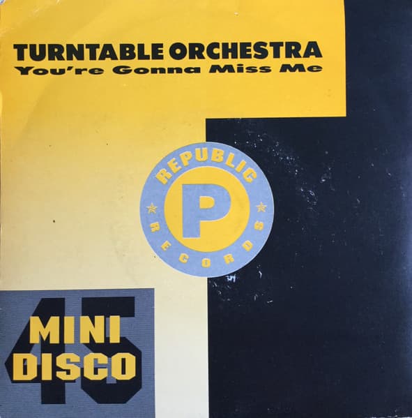 Album Cover Art for You're Gonna Miss Me