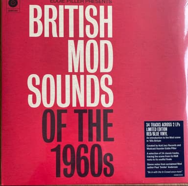 Album Cover Art for British Mod Sounds Of The 1960s