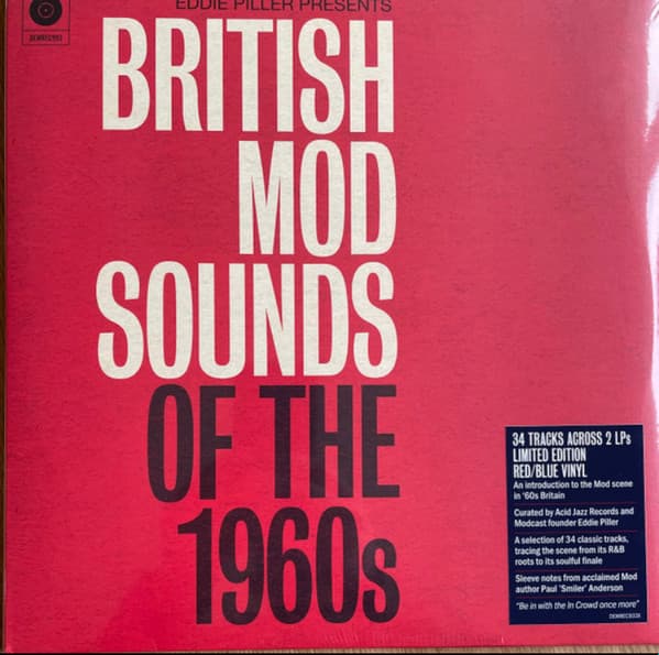 Album Cover Art for British Mod Sounds Of The 1960s