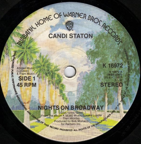 Album Cover Art for Nights On Broadway 