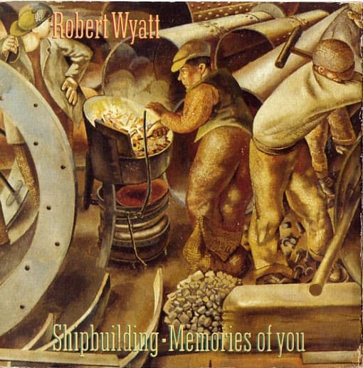 Album Cover Art for Shipbuilding / Memories Of You