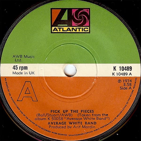 Album Cover Art for Pick Up The Pieces