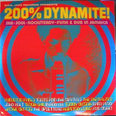 Album Cover Art for 200% Dynamite!