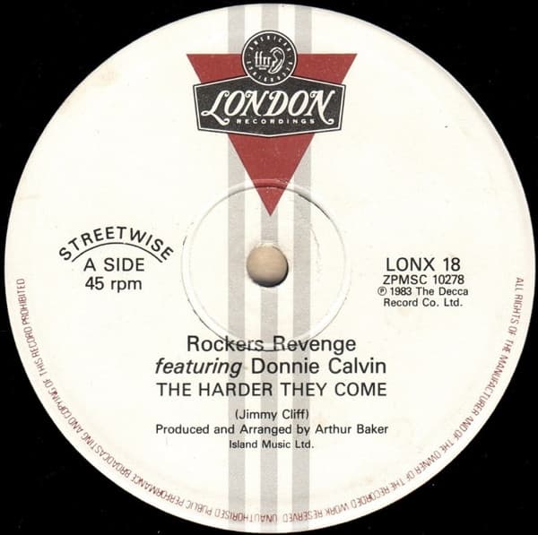 Album Cover Art for The Harder They Come