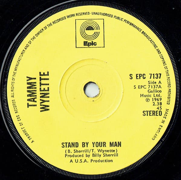 Album Cover Art for Stand By Your Man