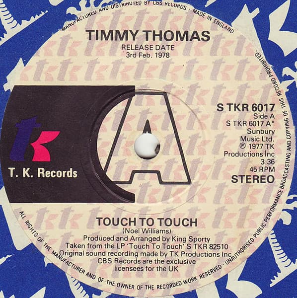Album Cover Art for Touch To Touch